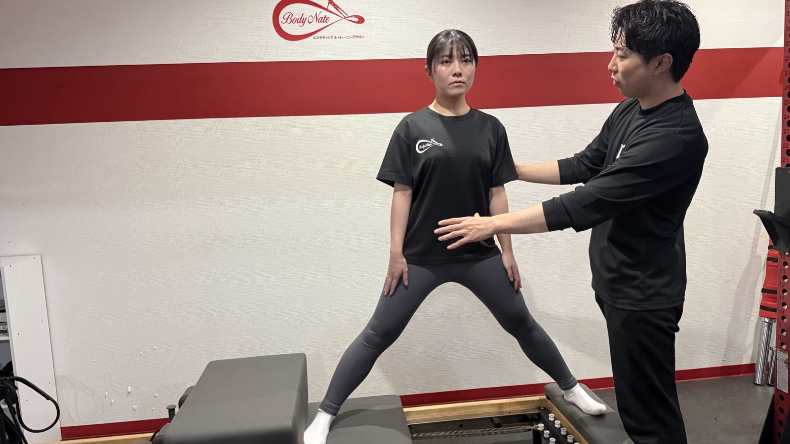 マシンピラティスで姿勢を整える